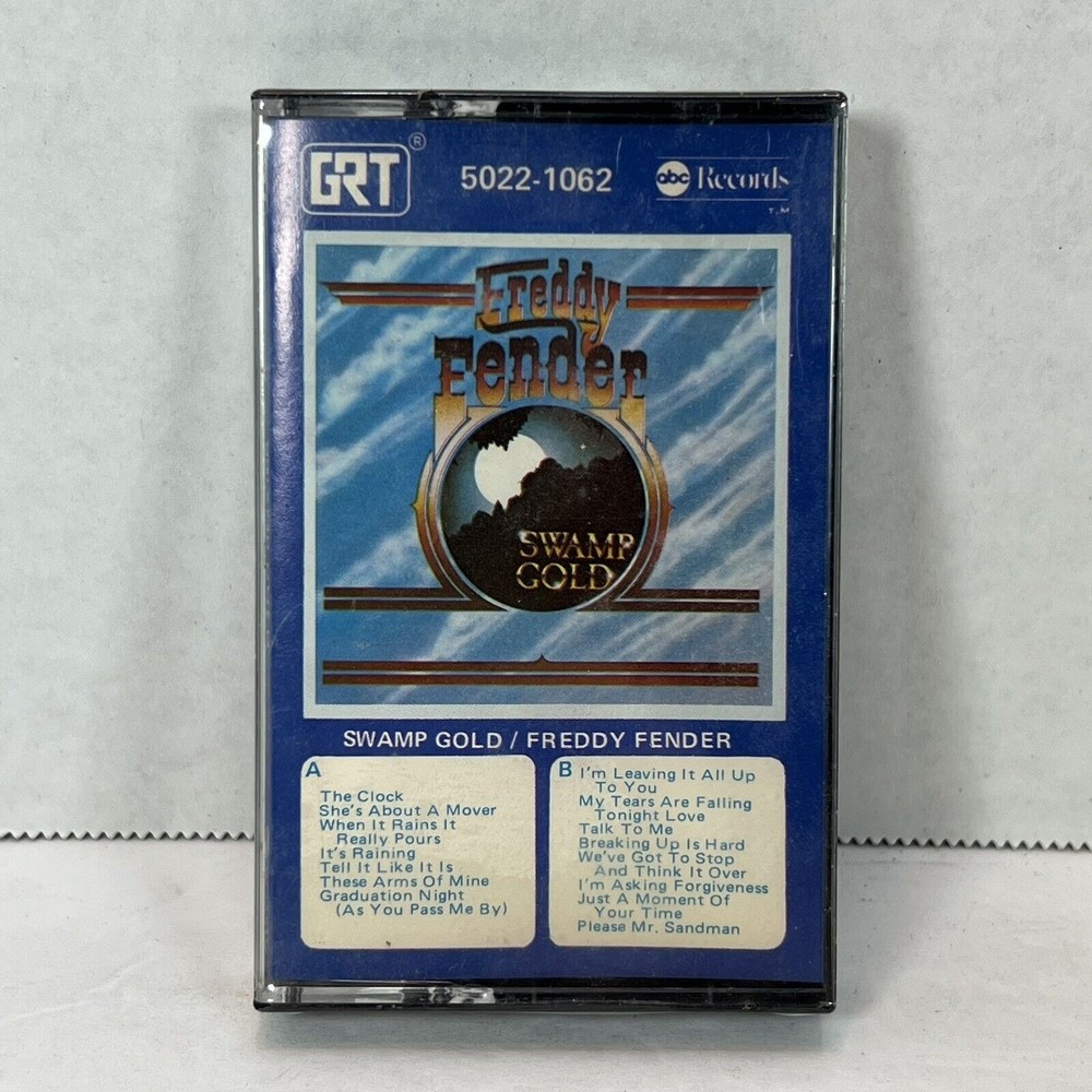 Freddy Fender Swamp Gold Cassette Sealed 5022-1062
